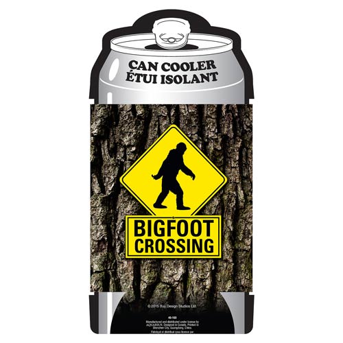Bigfoot Crossing Can Hugger